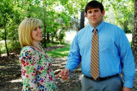 Easter 2012: One of Drew's funny picture faces.  He is such a goober sometimes.